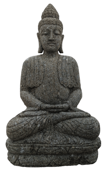 Buddha sitzend Hände offen (4004)